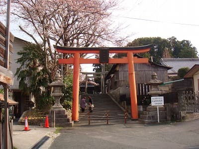 三重県伊賀市の旅行で訪れた観光名所、愛宕神社