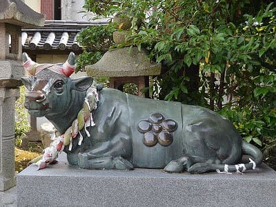 三重県伊賀市の旅行で訪れた観光名所、上野天神宮（菅原神社）