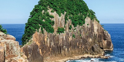 三重県熊野市の旅行で訪れた観光名所、楯ヶ崎