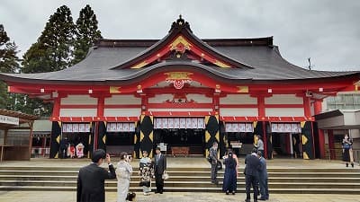 富山県富山市のまち旅（旅行、観光）で見つけた、日枝神社