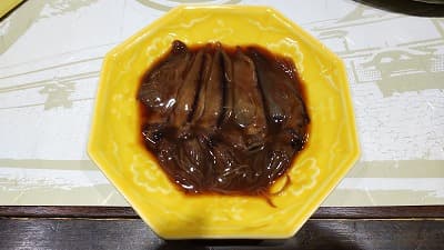 石川県で食べたほたるいか沖漬け