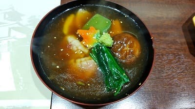 石川県で食べた治部煮