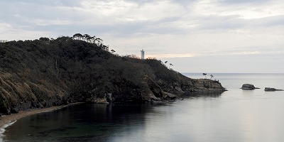 石川県加賀市の旅行で訪れた観光名所、加佐の岬