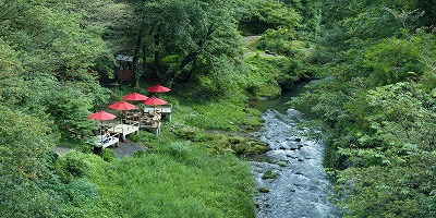 石川県加賀市の旅行で訪れた観光名所、鶴仙渓