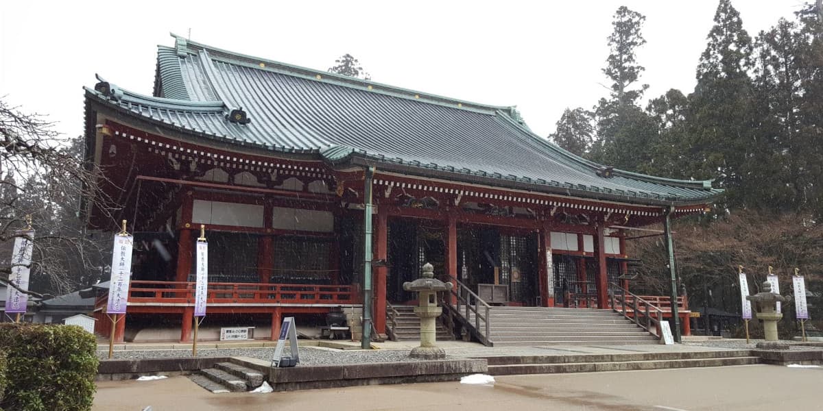 滋賀県大津市の旅行で訪れた観光名所、比叡山延暦寺