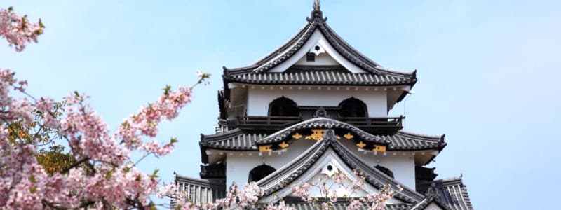 滋賀県の旅行で訪れた観光名所、彦根城