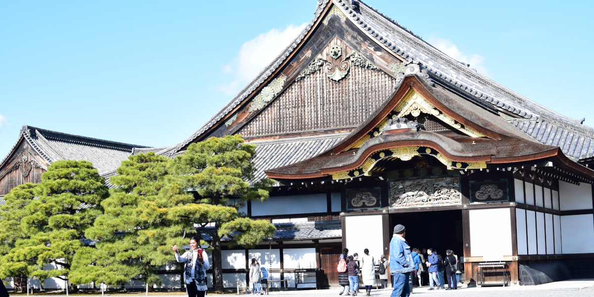 京都府京都市の旅行で訪れた観光名所、二条城