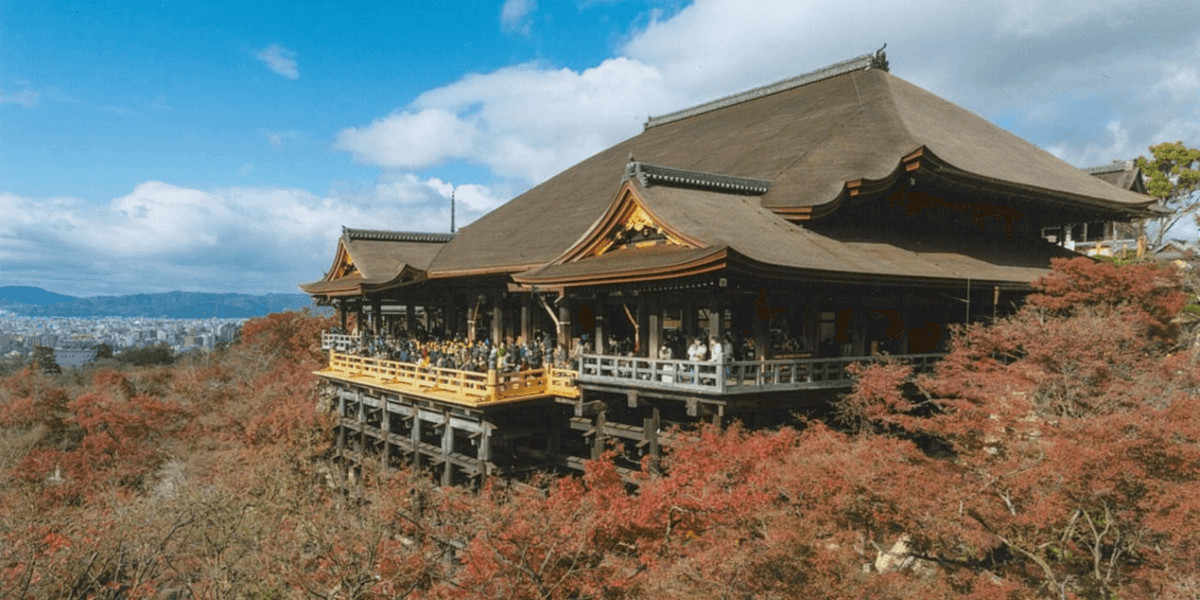 京都府京都市の旅行で訪れた観光名所、清水寺