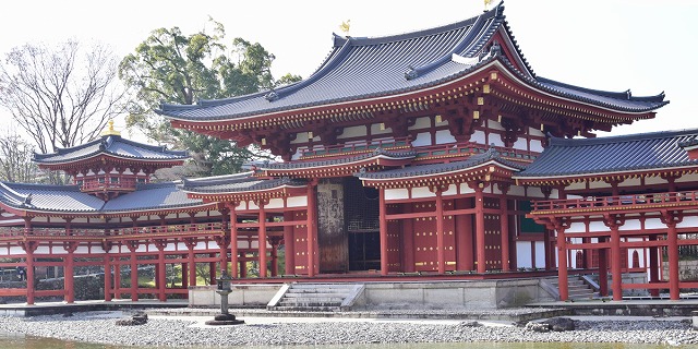 京都府の旅行で訪れた観光名所、平等院鳳凰堂