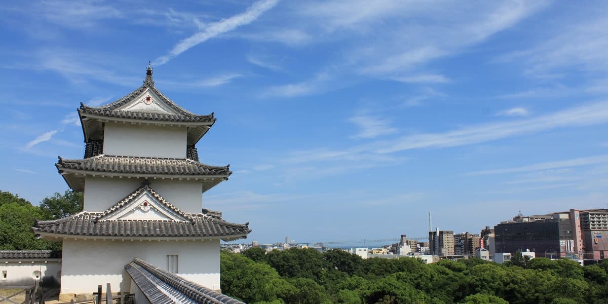 兵庫県明石市の旅行で訪れた観光名所、