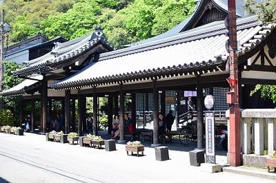 兵庫県豊岡市の旅行で訪れた観光名所、城崎温泉