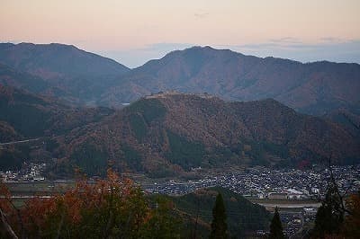 兵庫県朝来市の旅行で訪れた観光名所、竹田城