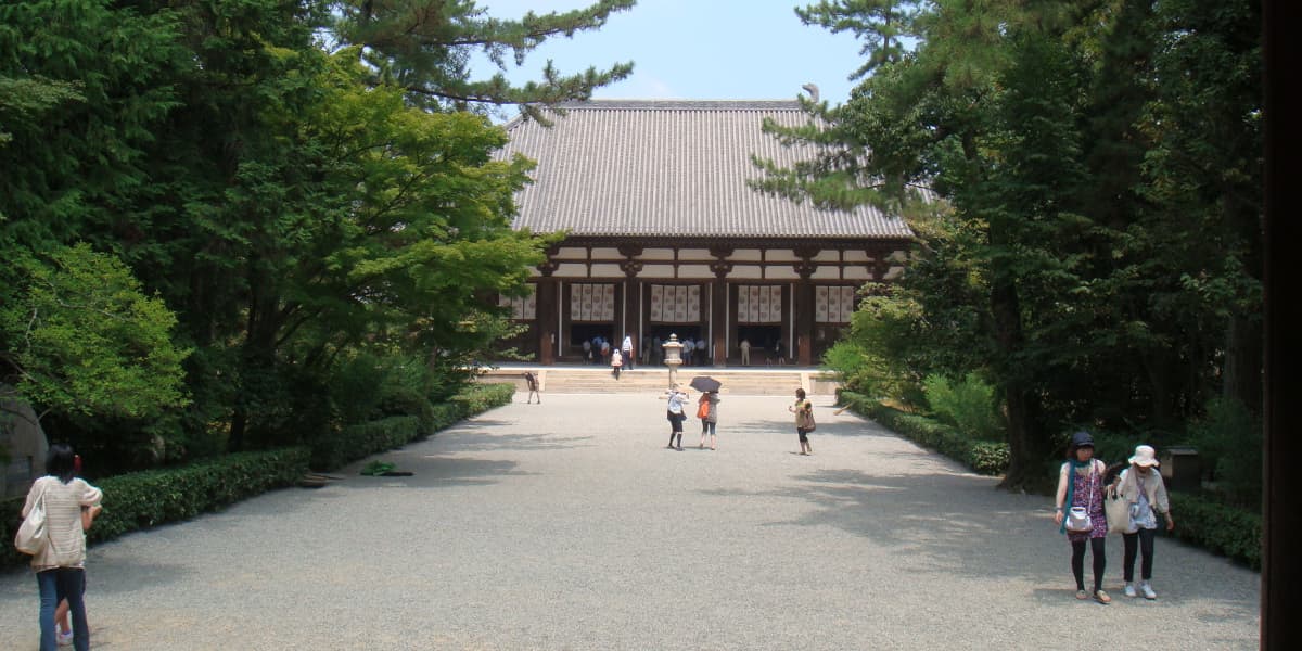 奈良県奈良市の旅行で訪れた観光名所、唐招提寺