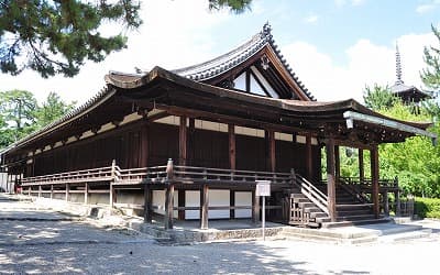 奈良県生駒郡の旅行で訪れた観光名所、法隆寺