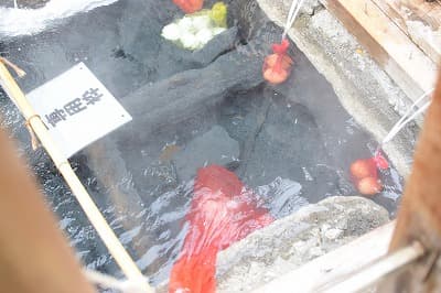 和歌山県田辺市の旅行で訪れた観光名所、湯の峰温泉