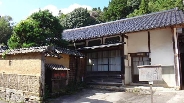島根県大田市の旅行で訪れた観光名所、石見銀山三宅家住宅