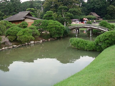 岡山県岡山市の旅行で訪れた観光名所、後楽園