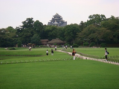 岡山県岡山市の旅行で訪れた観光名所、後楽園