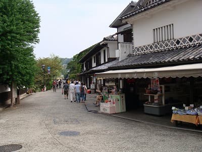 岡山県倉敷市の旅行で訪れた観光名所、倉敷美観地区