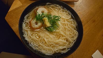 徳島県を旅行、観光したときのグルメ、半田そうめん