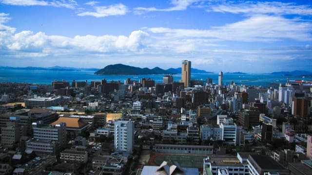 香川県高松市の高松市街