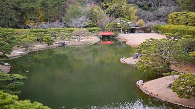 香川県高松市の栗林公園