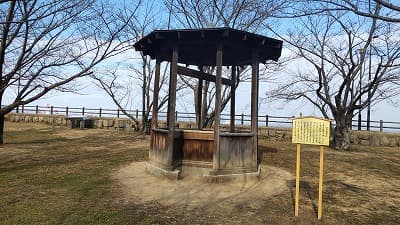 香川県丸亀市の旅行で訪れた観光名所、二の丸井戸