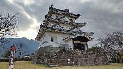 愛媛県宇和島市の旅行で訪れた観光名所、宇和島城