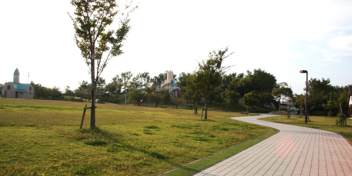 愛媛県伊予市の旅行で訪れた観光名所、しおさい公園