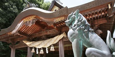 愛媛県宇和島市の旅行で訪れた観光名所、和霊神社