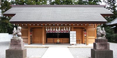 愛媛県大洲市の旅行で訪れた観光名所、大洲神社と臥龍山荘