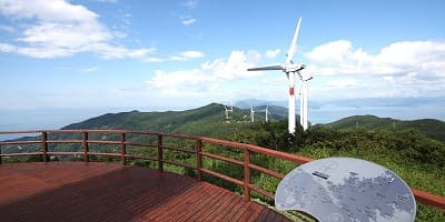 愛媛県西宇和郡の旅行で訪れた観光名所、せと風の丘パーク