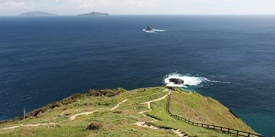 愛媛県南宇和郡の旅行で訪れた観光名所、高茂岬