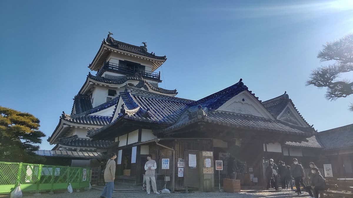 高知県の旅行で訪れた観光名所、高知城