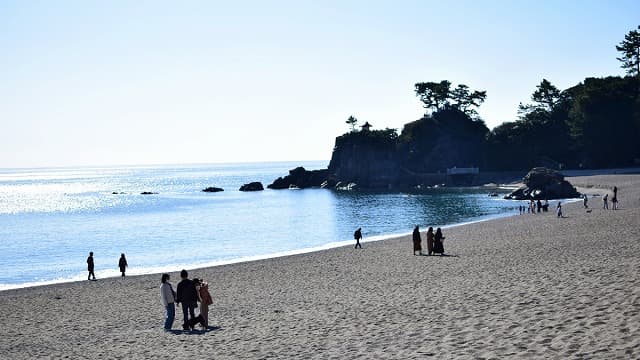 高知県高知市の旅行で訪れた観光名所、桂浜公園