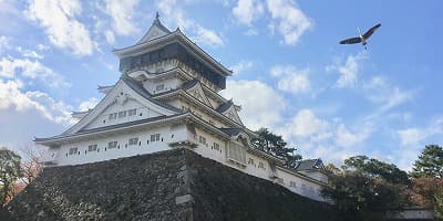 福岡県北九州市の旅行で訪れた観光名所、小倉城