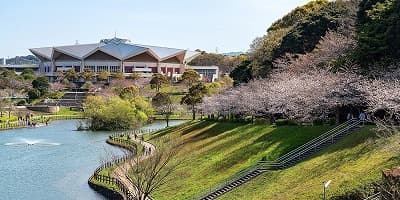 福岡県北九州市の旅行で訪れた観光名所、中央公園