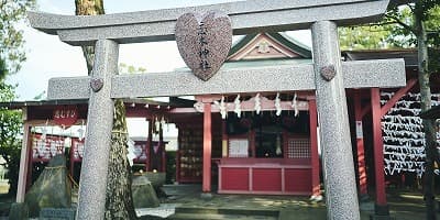 福岡県筑後市の旅行で訪れた観光名所、恋木神社