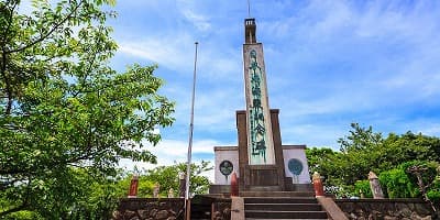 福岡県福津市の旅行で訪れた観光名所、大峰山