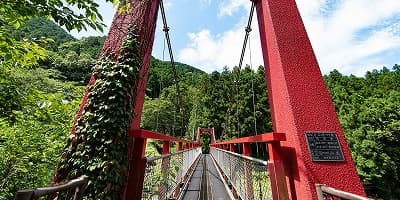 福岡県宮若市の旅行で訪れた観光名所、千石峡