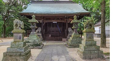 福岡県朝倉市の旅行で訪れた観光名所、杷木神社