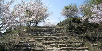 福岡県京都郡の旅行で訪れた観光名所、松山城跡