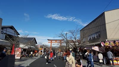 佐賀県鹿島市の旅行で訪れた観光名所、祐徳稲荷神社