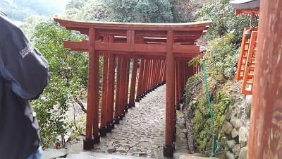 佐賀県鹿島市の旅行で訪れた観光名所、祐徳稲荷神社