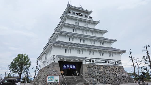 長崎県の旅行で訪れた観光名所、島原城