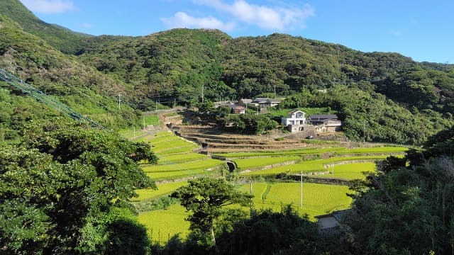 長崎県の旅行で訪れた観光名所、春日集落