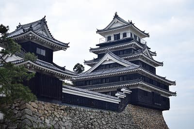 大分県中津市の旅行で訪れた観光名所、中津城