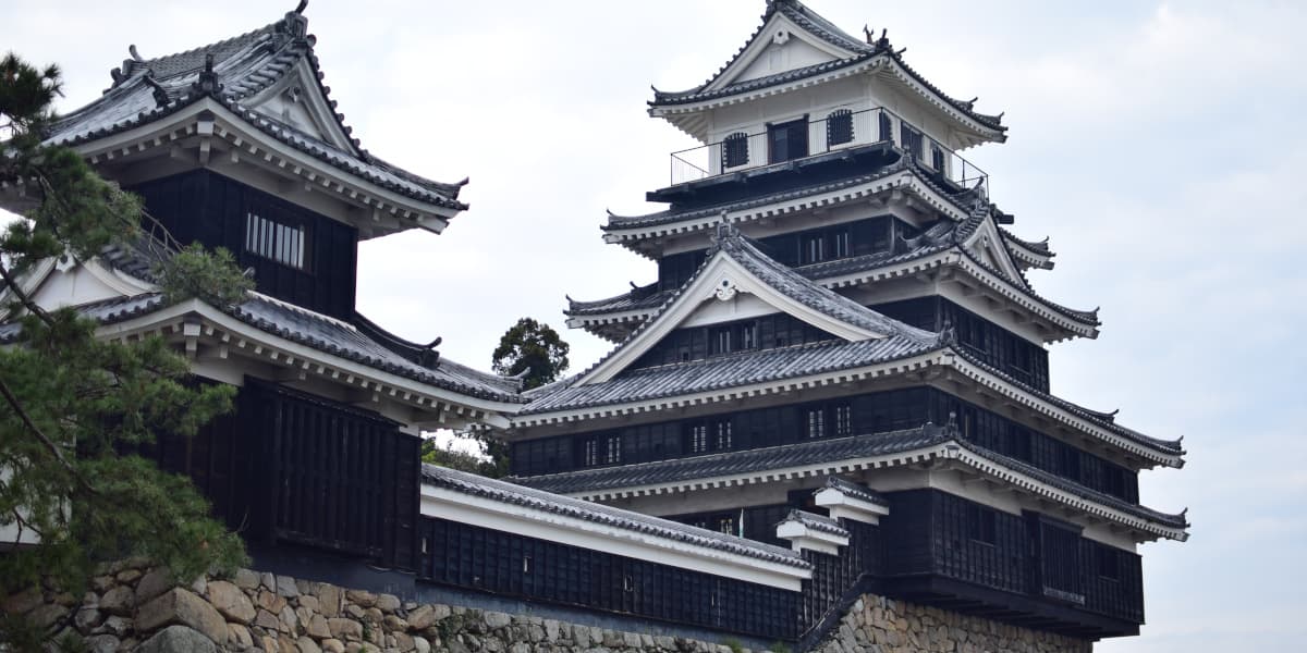 大分県中津市の旅行で訪れた観光名所、中津城