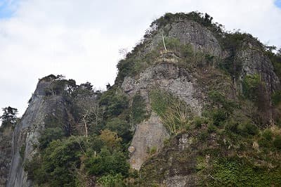 大分県中津市の旅行で訪れた観光名所、耶馬渓