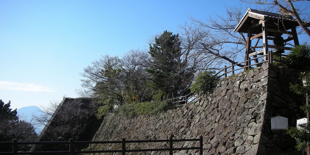 大分県速見郡の旅行で訪れた観光名所、日出城址